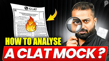 CLAT Mock Analysis Like a TOPPER ! 🔥 Score High & Improve Fast!