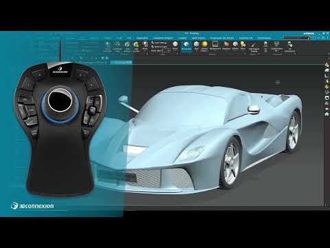 3Dconnexion SpaceMouse Pro: Navigation in Siemens NX