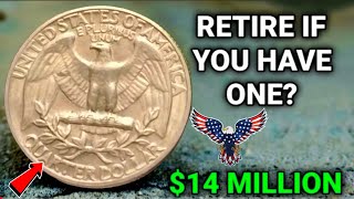 1965–1967 USA Quarter Dollar Coins | Washington Quarter No Mint Mark | Rare Transitional Clad Coins 