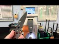 Spyderco Mule Team PD1 Rockwell Hardness Test! 63.8 HRC!