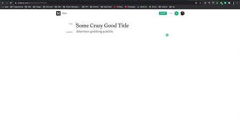 Medium.com Title Formatting - If You Want To Get Curated