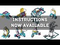 Robot Building Instructions Now Available for Download