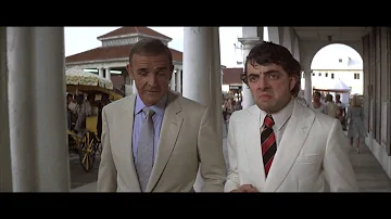 Rowan Atkinson in Never Say Never Again