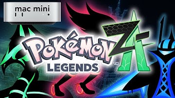 Pokemon Legends Z-A, Mac Mini M4, Ryujinx Switch Emulator: Performance test
