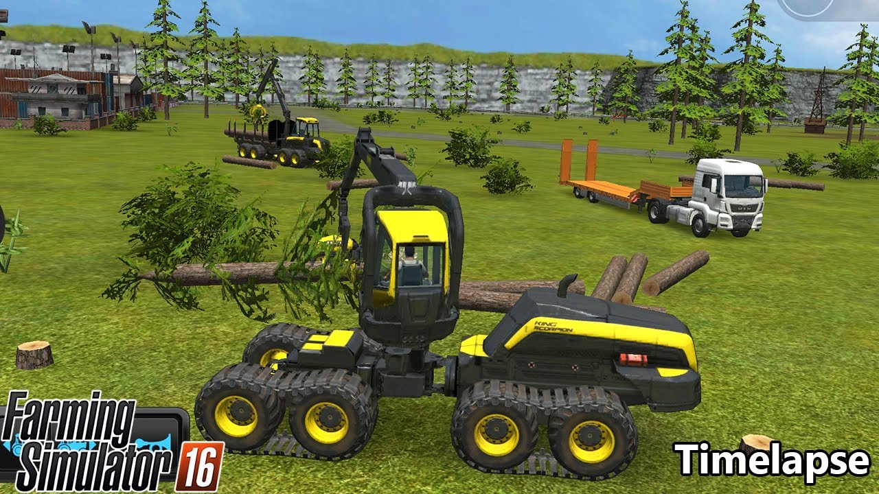 Fs16 Farming Simulator 16  Timelapse #22  YouTube