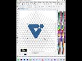 3d gradient manipulation in coreldraw  future academy official93 logodesign shortsfeed