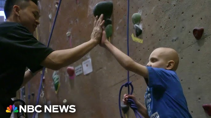 Rock Climbing Program Helps Children With Cancer Build Courage And Community
