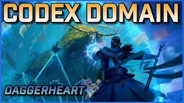 CODEX Domain Volledige Kaart Review // Daggerheart Bard & Wizard