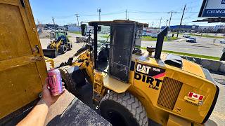 A Crazy Busy Morning At Work In My Caterpillar 930H POV!