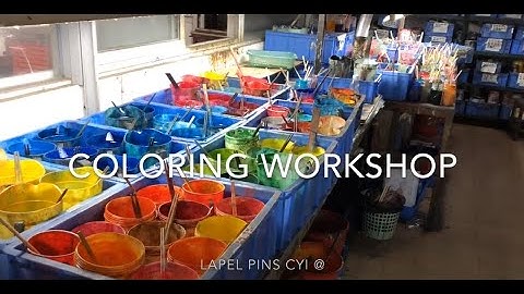 How custom lapel pins are made?