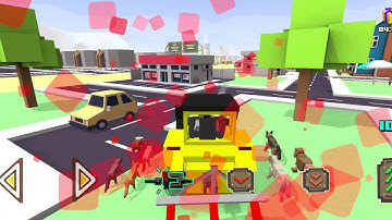 The unknown power of plowing machinery - Blocky Farming and Racing Simulator | real farming life