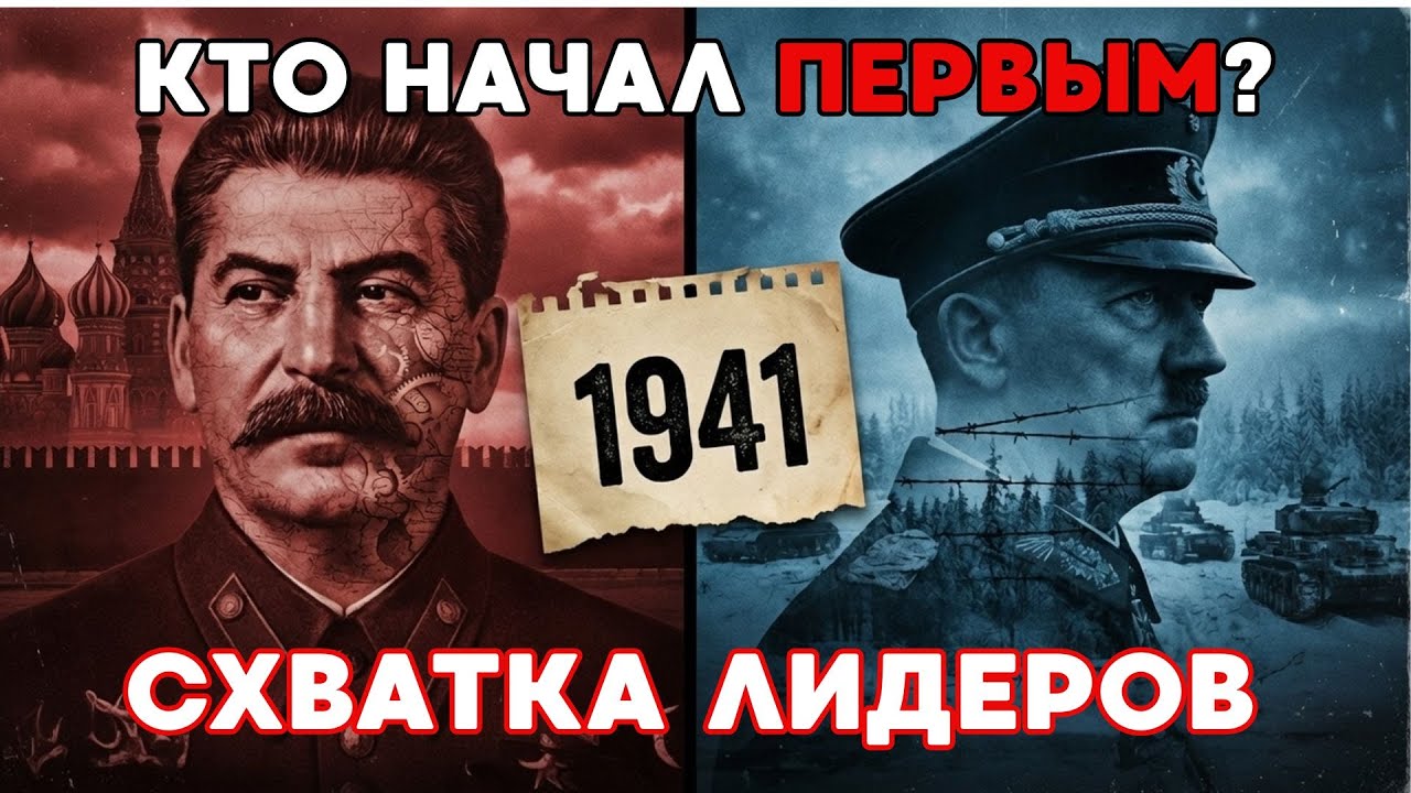 ГИТЛЕР ПРОСТО УСПЕЛ ПЕРВЫМ? Тайный план Сталина 1941 года