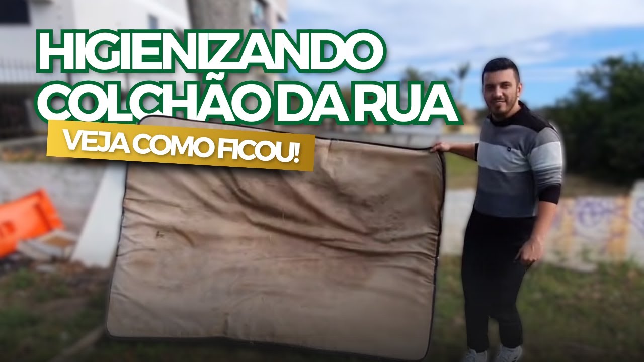 Higienização De Colchão - Higienizando Colchão Da Rua