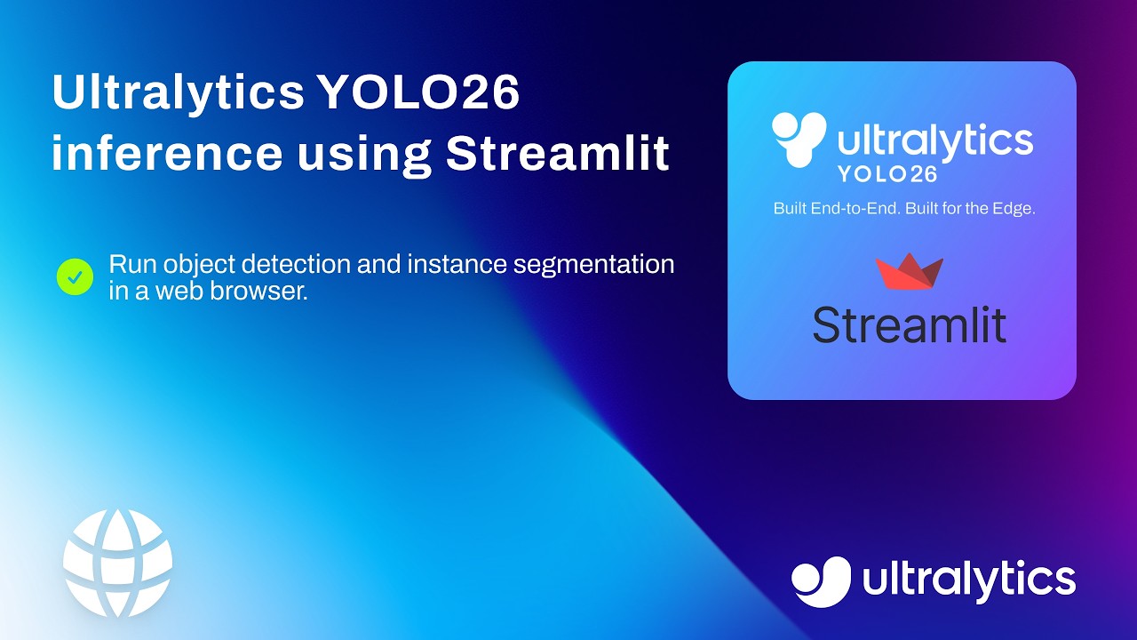How to Build a Live Inference App with Ultralytics YOLO26 & Streamlit ...