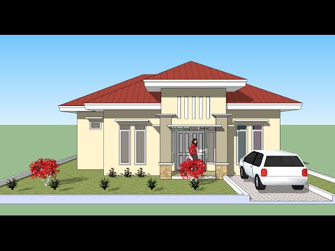 Menggambar rumah  dengan Sketchup YouTube