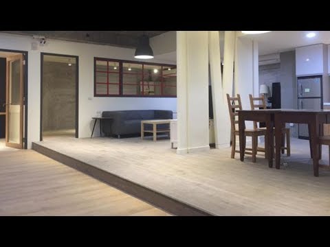 台中室內設計作品｜逢甲大學創客二期工程｜輕工業風