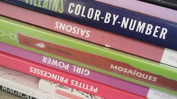 Completed Colouring Pages ~ August 2025