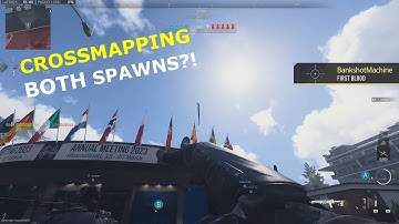 Crossmap from BOTH sides in ONE GAME! Himmelmatt Expo | Off-Spawn Throwing Knives #shorts