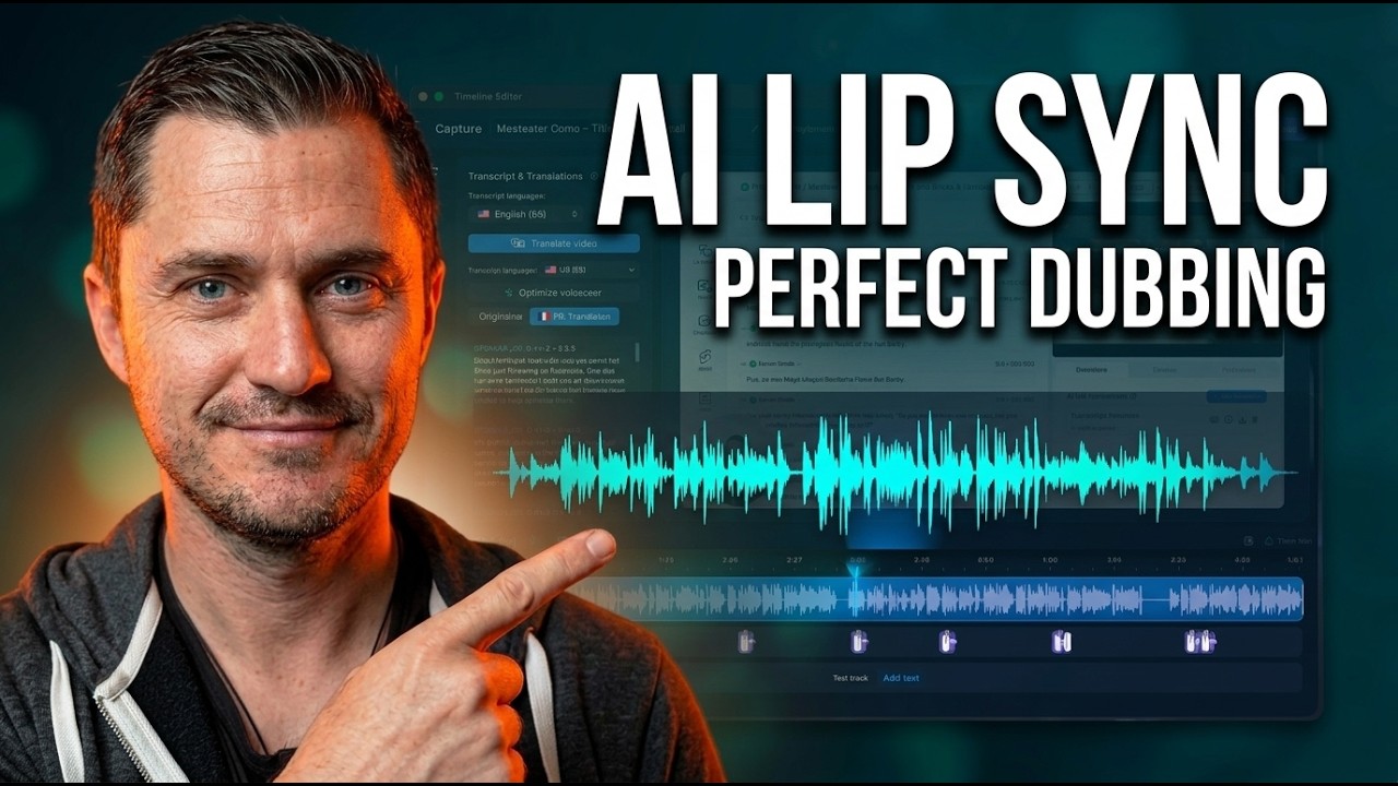 How to Add AI Lip Sync to Videos for Accurate Dubbing 🎥🌐 - YouTube