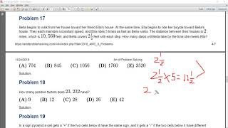 AMC8 2018 Problem 17