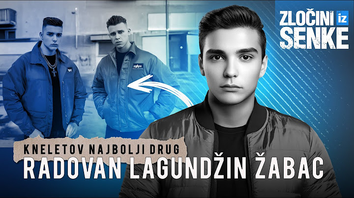 ZLOČINI IZ SENKE 25 - RADOVAN LANGUNDŽIN ŽABAC - najbolji Kneletov drug