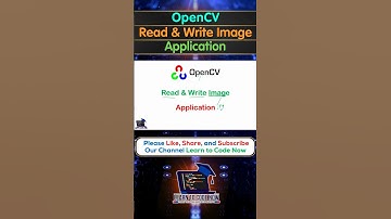 Read & Write Images using OpenCV in C++  #shorts #short #opencv