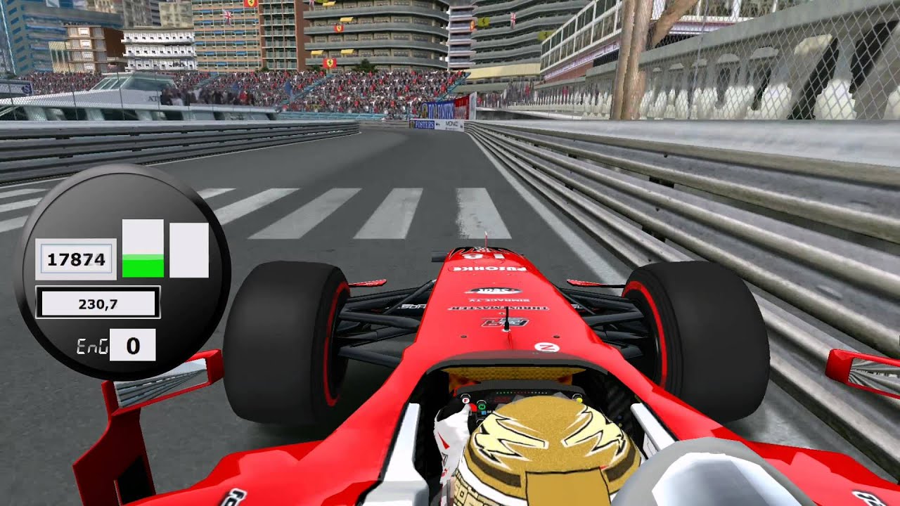 FormulaSimRacing 2012 Ghostspeed Racing Team Monaco Onboard Lap [HD]
