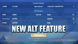 New Smurfing Feature - Create Alternate Accounts Easily