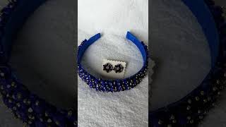 Diadema Y Mini Aretes Casandra