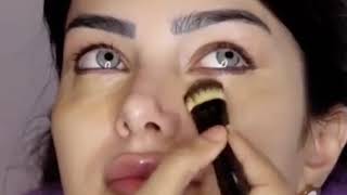 ميك اب لتكبير العيون وطريقة وضع الكنتور 💄😍| Sara kelany اشتركو بالقناه👆🏻 screenshot 1
