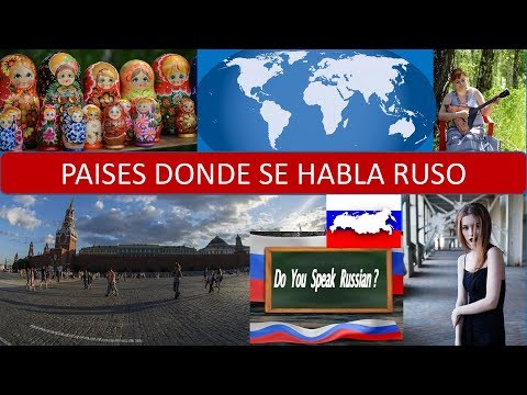Video: ¿Qué países hablan ruso?