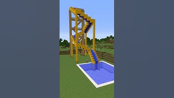 WATER SLIDE Build Battle In Minecraft - NOOB VS PRO CHALLENGE - Maizen Mizen Mazien Parody