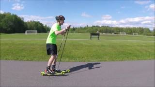 Skate Rollerski Drills