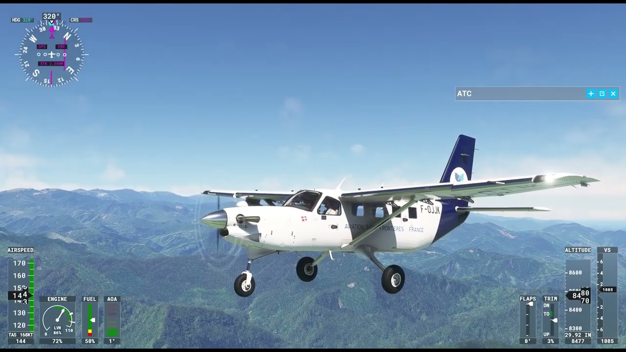 Kodiak 100 departs AYNZ Lae to AYMD Madang PNG