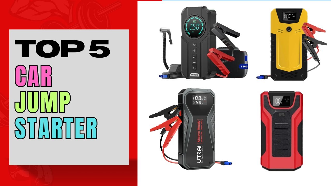Top 5 Car Jump Starter 2023 TOP 5 Best Portable Battery Starter