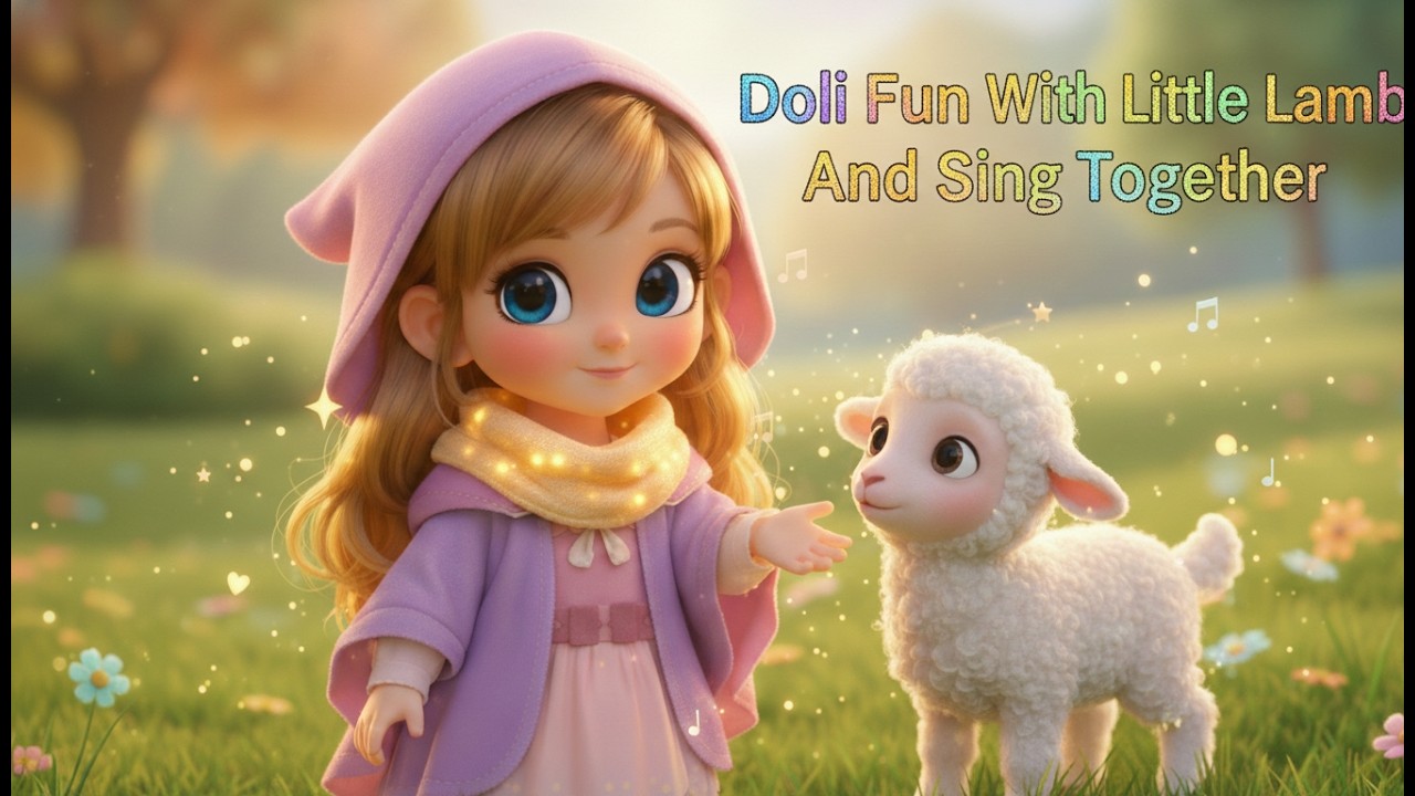 Doli Finds a Little Lamb 🐑✨ | Sweet Nursery Rhyme for Kids