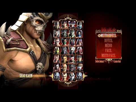 Mortal Kombat Komplete Edition - Shao Kahn Arcade Ladder 60FPS Gameplay  Playthrough 