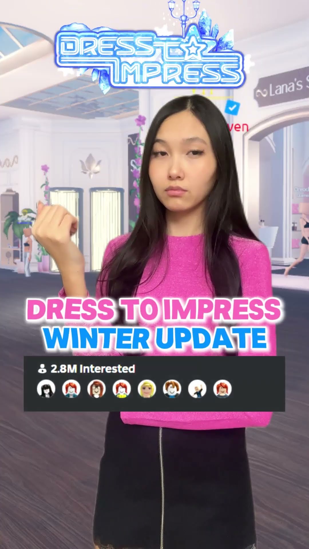 NEW Dress To impress winter update is CRAZY..?☠ #roblox #robloxshorts