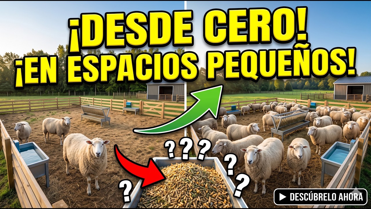 Como Criar Borregos Desde Cero en Espacios Pequeños