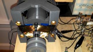 Bedini Cole Full Sequential Bipolar Circuit on the 3D Printed Window Motor