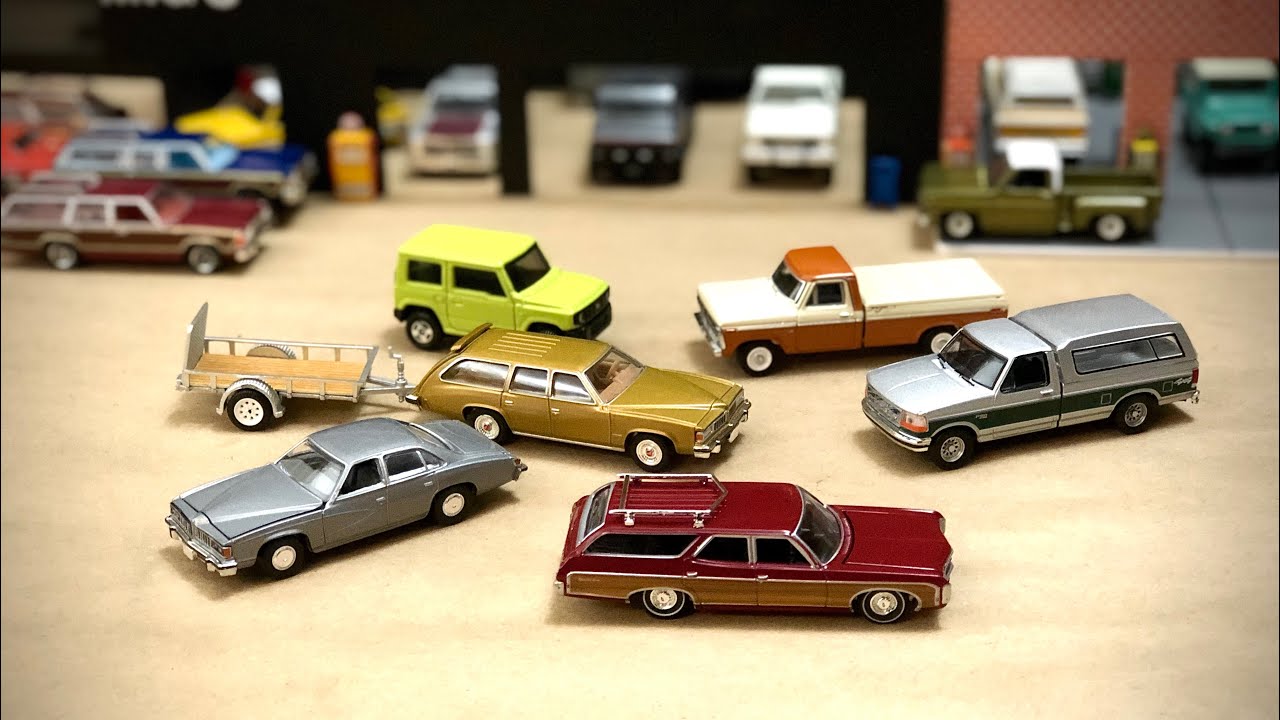 Auto World & Greenlight! New 1996 Ford F-150 4X4 And 1977 Pontiac