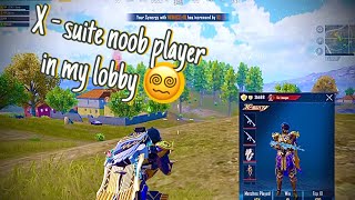 Noob x-suite player in my lobby |#gaming #bgmi #pubg #pubgmobile #ببجي_موبايل #ببجي #shotsviral#fyp