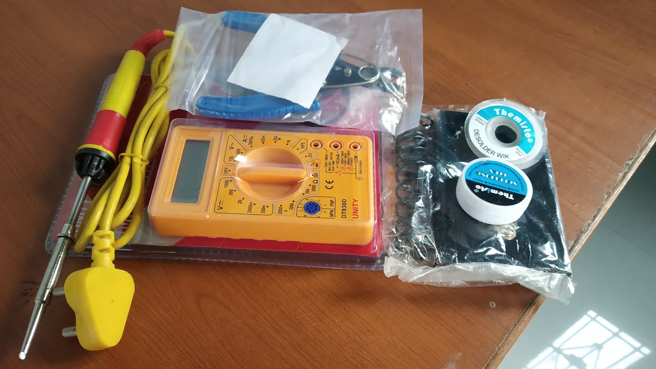 best budget soldering iron with multimeter on amazon... ( funny