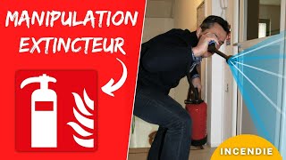 Comment utiliser un EXTINCTEUR  ı Formation incendie (EPI)