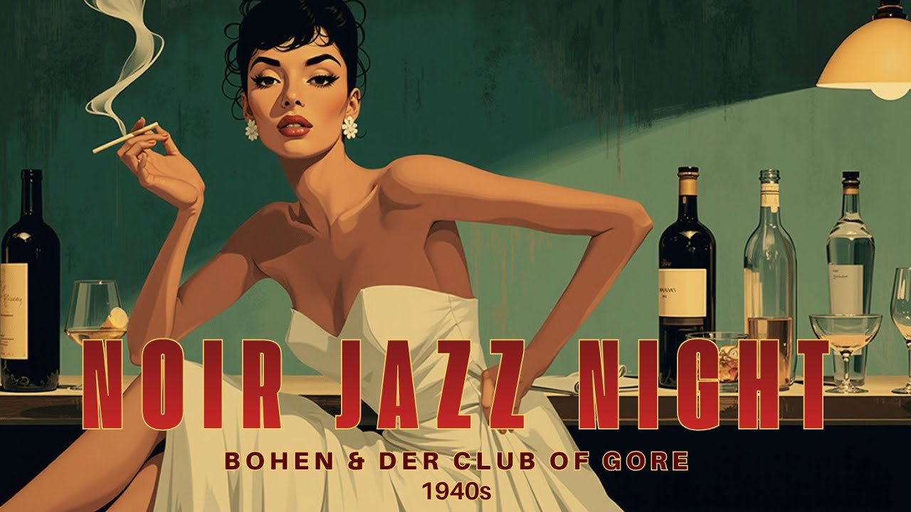 Соблазнительный нуар-джаз для мрачной полуночной атмосферы