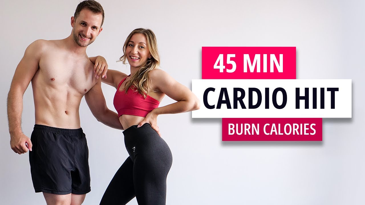 50 Minute FULL BODY CARDIO HIIT WORKOUT | Burn 500 Calories [CARDIO X ...