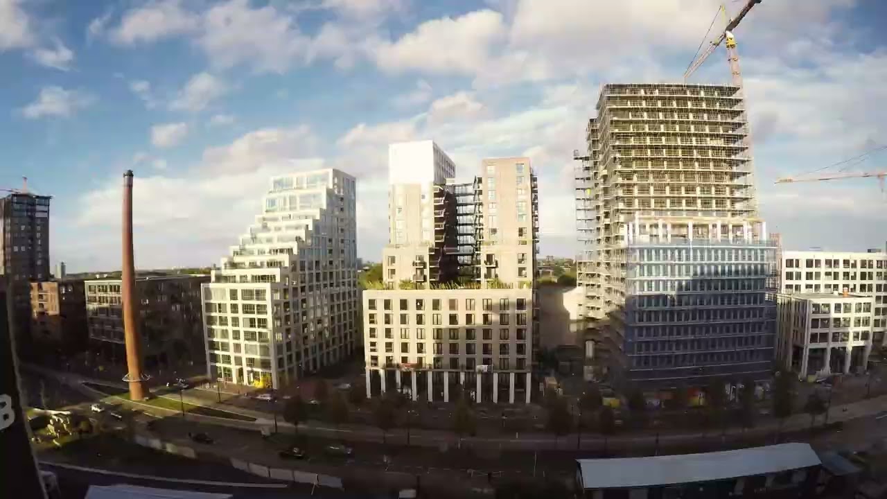 Strijp S Eindhoven Timelapse Spoorzone