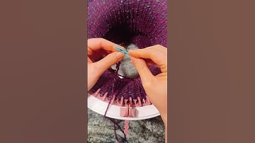 How to Cast Off Sentro Knitting Machine Highlight From my TikTok Live