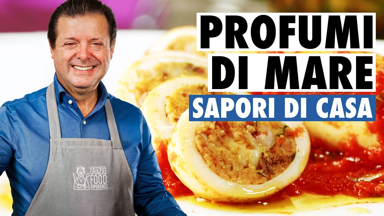 CALAMARI RIPIENI AL SUGO - Gustosi e facili da preparare: provali subito! 🦑🍅