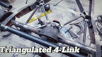 Building a Triangulated 4-Link  Suspension for the Budget Rat Rod -Part 16